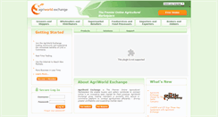 Desktop Screenshot of agriworldexchange.com